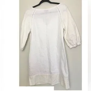 Juicy Couture white embroided linen dress, medium Juicy Couture white embroided linen dress, medium